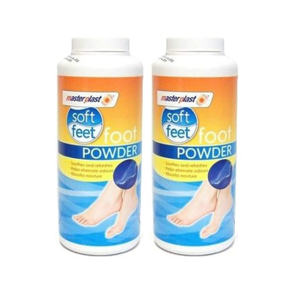 PNJB, Foot Powder Talc, Foot Odour Eliminator, Odour remover, and eliminator, Soothes Refreshes, Eliminates Odour Soft Feet, Stinky Feet Freshener Talc, (PACK OF 2)