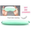 TEEROVA Cooling Eye Mask with Gel Bead - Reusable Gel Eye Mask for Dark Circles, Puffy Eyes, Dry Eyes, Headaches, Migraines, Sinus (Green)