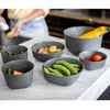 CONNECT BOX 0,7 Box mit Deckel 700ml nature ash grey