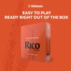 Rico RKA0325 2.5 Strength Reeds for Tenor Sax (Pack of 3)