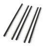 uxcell Pin Header 40 Pin Single Row Round Header Socket Connector Female 5 Pcs