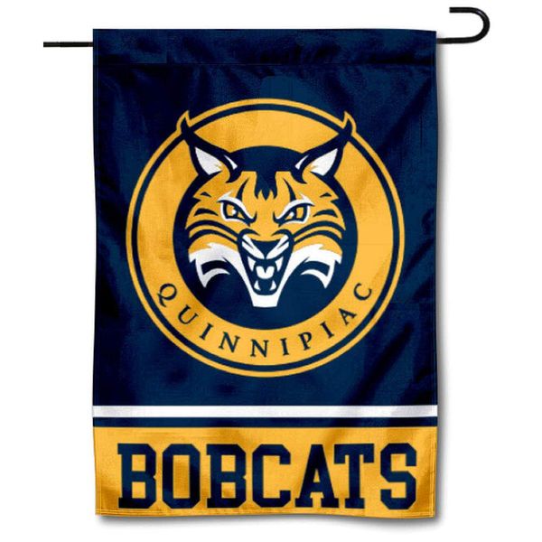 Quinnipiac Bobcats Garden Banner Flag