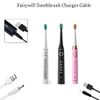 Charger Cable Replacement for Fairywill/Dnsly/Initio/Vekkia Electric Toothbrush, USB Charging Cord 3 ft (2-Pack)