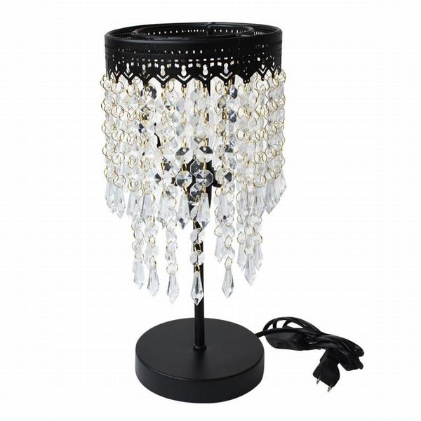 Antique Table Stand Musee Luxury Table Lamp, Black: interior-ak-67D305855A-Black