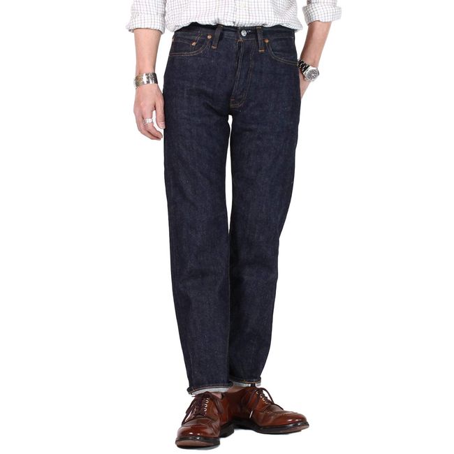 RESOLUTE 710 ONE WASH - 66 TYPE INDIGO 4. LENGTH_31 34