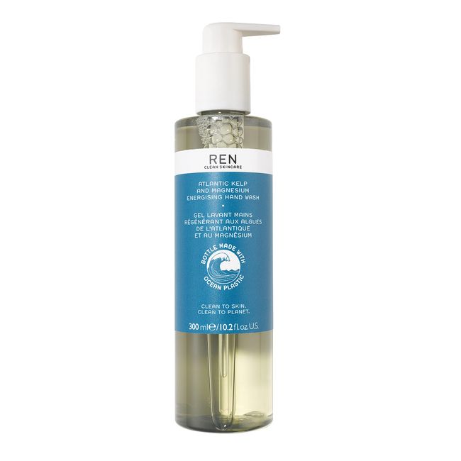 REN Clean Skincare Atlantic Kelp and Magnesium Energising Hand Wash 300ml (Packaging may vary)