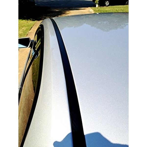 Automotive Authority LLC Black Roof Trim Molding Kit for 2006-2011 Honda Civic 4 Door Sedan 2007 2008 2009 2010