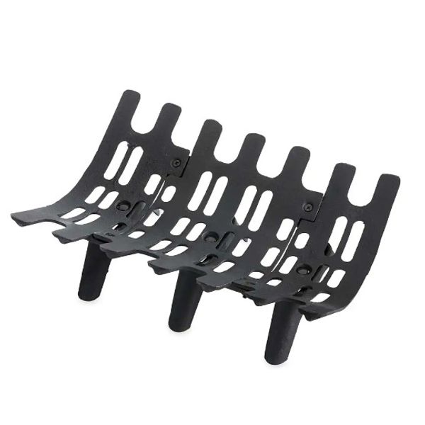 Large Cast Iron Deep-Bed Fireplace Grate with Six Legs 36095