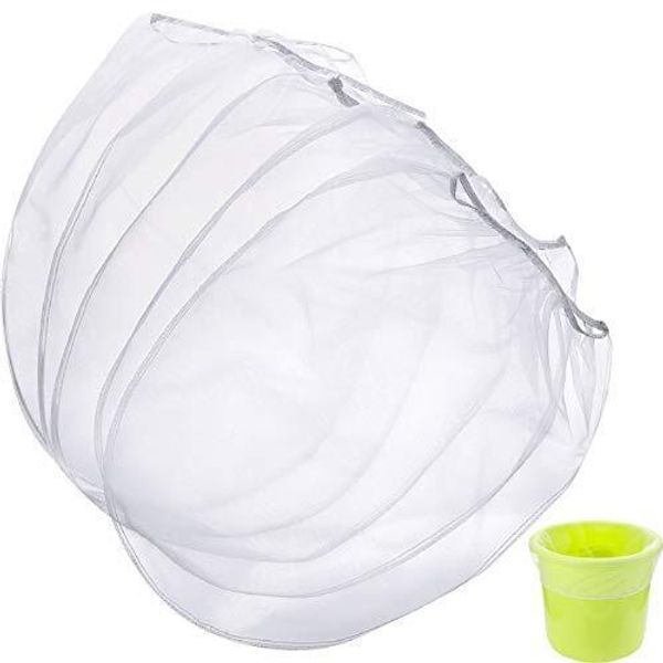 Paint Strainer Bags White Fine Mesh Filters Bag Bucket Elastic 5 Gallon 10