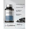 Horbaach L Cysteine 1000mg High Potency Quick Release Capsules 100 Count
