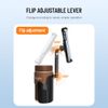2-in-1 Cup Holder Phone Holder Mount Adjustable for 4-11.9" Tablet iPad iPhone