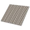 Wall Floor Peel and Stick Tiles Sticker Backsplash Decals Set Herringbone