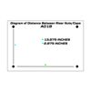 Better Display Cases Acrylic Versatile Display Case - Large Rectangle Box with Mirror Case, White Risers and Clear Base 17" x 6" x 7" (A019/V46)