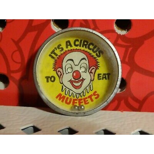 1950's Dexterity Puzzle Muffets Shredded Wheat Cereal Premium Toy Circus Clown