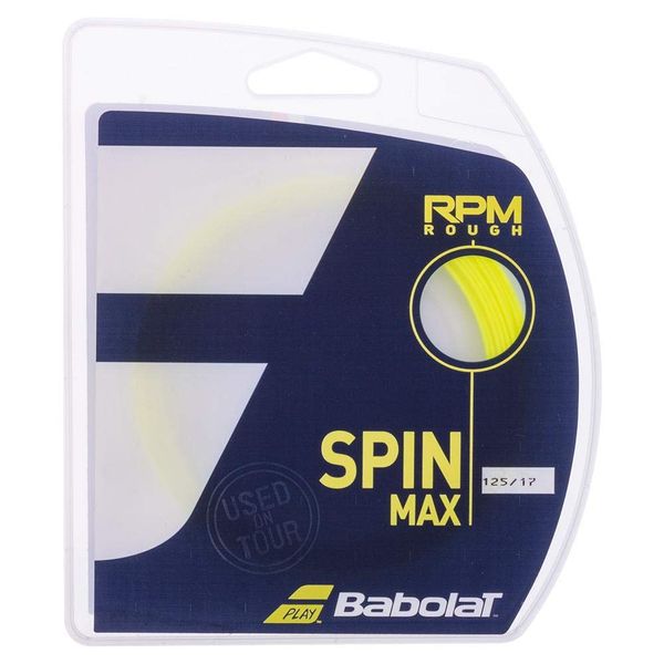 バボラ Babolat テニスガット・ストリング RPM ROUGH RPMラフ 12m単張 241140