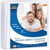 Utopia Bedding Waterproof Box Spring Encasement Queen 120 GSM, Breathable,