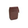 WalletBe Men's Wallet RFID Thin Zipper Front Pocket Inner ID Whiskey