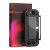 Custom Cover for eXtremeRate PlayVital Switch Lite, Switch Lite Compatible Hard Protective Cover - Includes 1 White Screen Protector [Black]