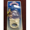 baby king water filled ice cream teether rattle 