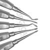 5 Pcs SPADE Concave Elevators Dental Surgical Instruments Stainless German Grade