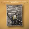 IF Dry Humour - Tea Towel - The After Dinner Scream, Pattern