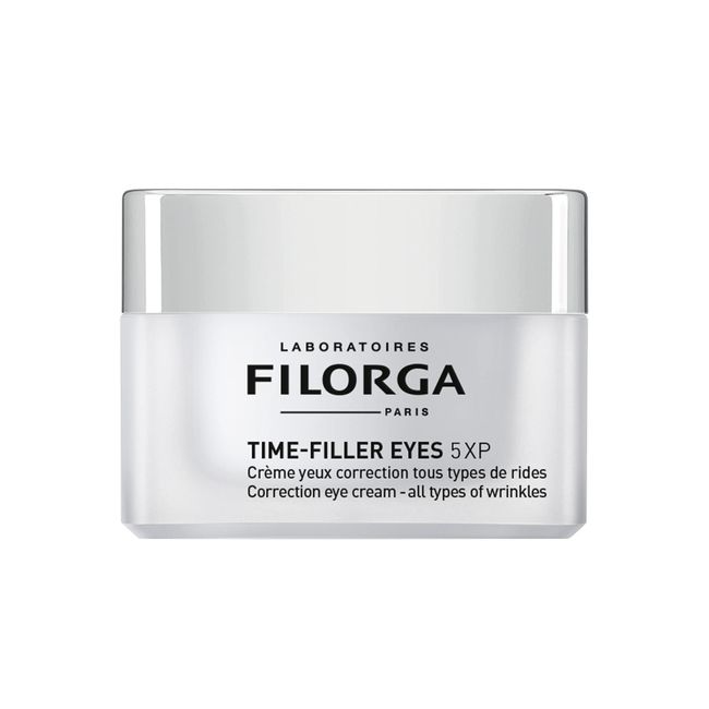 Filorga Time-Filler Eyes 5-XP Anti Aging & Wrinkle Reducing Eye Cream With Hyaluronic Acid and Orchid Stem Cells to Minimize Wrinkles & Dark Circles, Lift & Firm Eyelids & Enhance Lashes, 0.5 Fl Oz