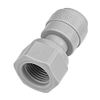 DMFit 7/16” UNS Cone type x ¼” Push fit adapter (AFAU047/16C)