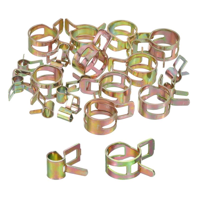 sourcing map ID 5mm 15mm 3/16 Inch 9/16 Inch Fuel Line Hose Clips, Pipe ...