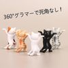 ALLVD Cat Pen Stand, 5-Piece Set, Cat Pen Stand, Multi-functional Tabletop Storage Accessory Interior