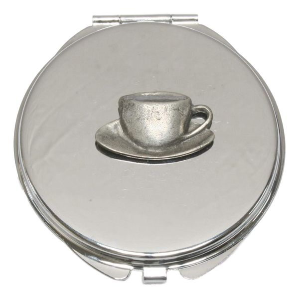 Teacup Compact Mirror Handbag Gift With Free Engraving 362