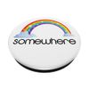 Somewhere is a beautiful rainbow many colors wizard wander PopSockets Swappable PopGrip
