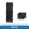 A ABSOPRO Power Window Switch Front Left Driver Side Window Control Switch for Hyundai Elantra 2011-2013 Black Beige