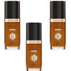 3 x Max Factor Face Finity Flawless 3 in 1 Foundation 30ml - 100 Sun Tan