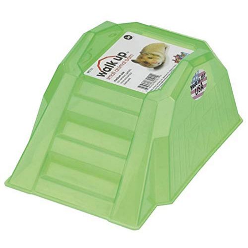 JW Pet Company Walk Up Barn Small Animal Toy, Medium, Assorted Colors, Made in USA