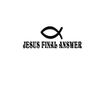 PressFans - Jesus Final Answer Decal Car Laptop Wall Sticker