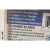 GRASS GATOR REPLACEMENT BLADE PACK 6610- NOS for model 6650- 8 blades+2pins/tool
