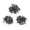 Rrina 150Pcs M2x4/6/8 Thread Button Head Hex Socket Cap Screw Bolt