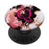 Marble Monogram Elegance Personalized Initial Q Stylish Grip PopSockets Swappable PopGrip