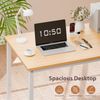 55" Modern Computer Desk Home Office Student Study Writing Workstation Natural