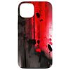 Cool Abstract Black & Red Gothic Geometric Effect Case for iPhone 13
