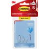 Command 17200CL Multipack Strips, Transparent 17200CLR, Medium