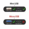 4ft Mini USB Data Sync Charger Charging Cable Cord Lead for SatNavs Dash Cam GPS