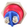 JacobsParts Circular Metal 16mm Momentary Push Button Switch (Red)
