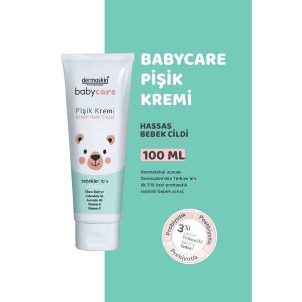 BabyCare Bebek Bakım Pişik ve Tahriş Cildi Onarıcı Bakım Kremi 100 ml