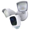 Home Zone Security Bright LED Security Flood Light With 1080p Wi-Fi Camera