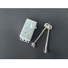 Gun Safe Lock Replacement Solenoid Lock with 2 Master Keys Chrome Digital Keypad