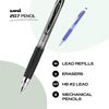 Uni-Ball 207 Mechanical Pencil Starter Kit, 0.7mm, HB #2, Assorted Barrels, 3 Count