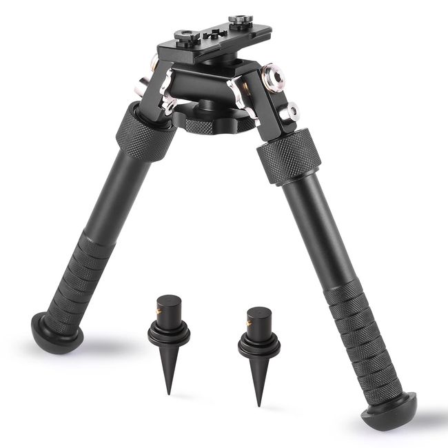 JINSE Bipod, 6.5-9 Inch Lightweight Hunting Bipod for M-Rail,Directly Attach to The Rail