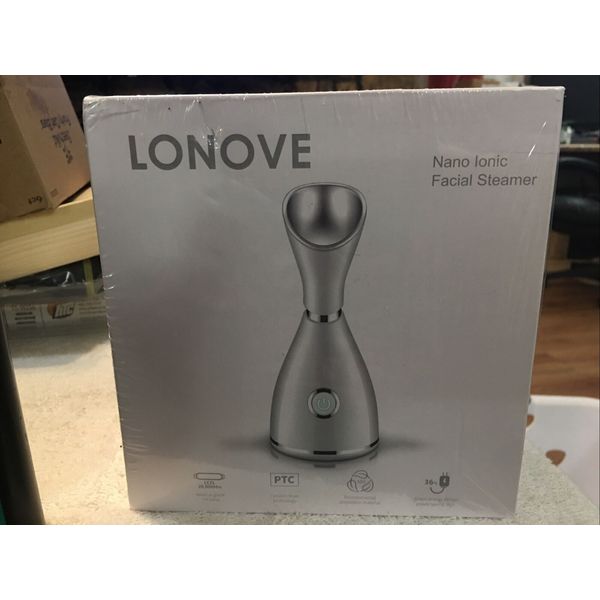 Facial Steamer Nano Ionic Face Steamer Lonove Facial Steamer Silver