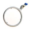 Eisco Labs 6" Diameter Cast Iron Closed Ring Clamp with Boss Head